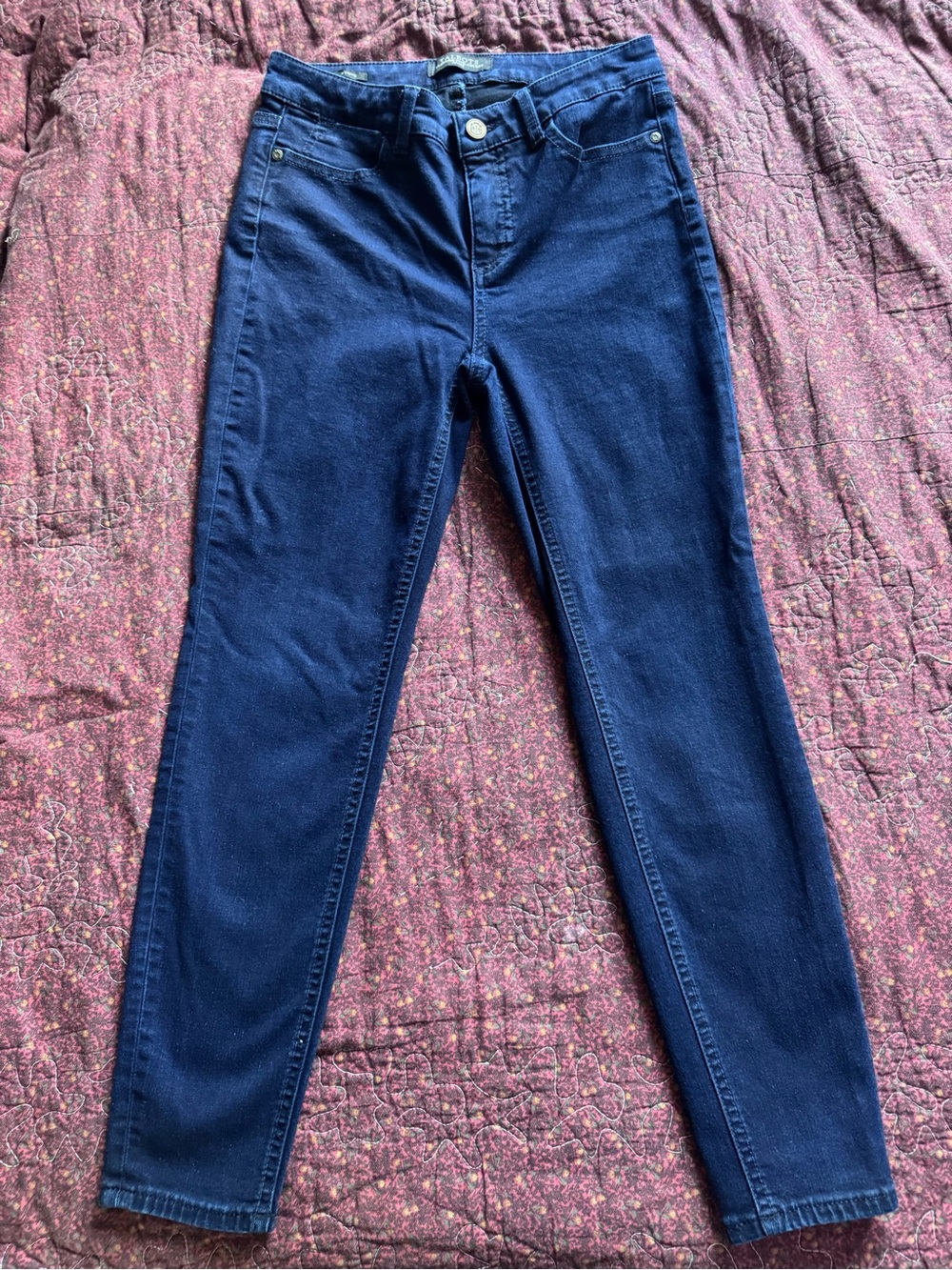 Talbots Navy Skinny Stretch Jeans